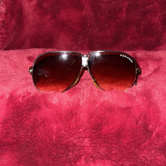 Ferarri roc vintage sunglasses, folding. Very rare and collectible. - Picture 6 of 10
